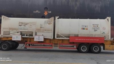 وصول 3000 طن من الأكسجين السائل من الصين إلى ميانمار