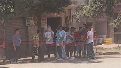 فرحة طلاب الثانوية العامة بالقليوبية لسهولة 