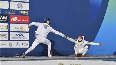 بيلاروسيا تتصدر منافسات السلاح ببطولة العالم للخماسي الحديث