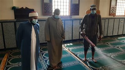 تعقيم وتطهير مساجد البحيرة استعدادا لأداء صلاة عيد الأضحى المبارك