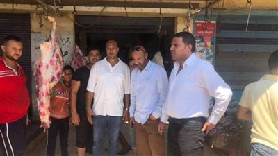 ضبط 70 كيلو لحوم بلدية مذبوحة خارج المجازر بكفر الشيخ