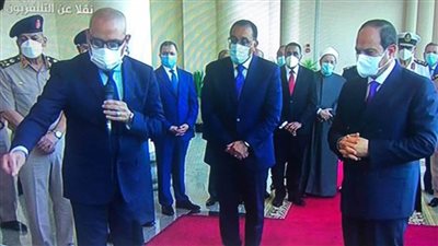 عاجل| الرئيس السيسي يتابع موقف المشروعات بمدينة العلمين الجديدة