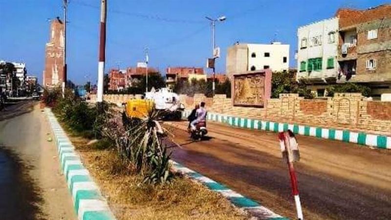 تجميل الشوارع لإستقبال