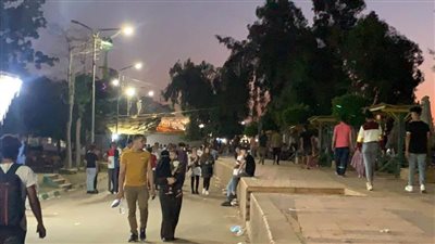 ١٠ آلاف زائر لحديقة 