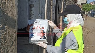 مستقبل وطن يوزع 5 أطنان لحوم بكفر الشيخ