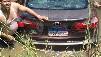 مصرع وإصابة 4 أشخاص بينهما أطفال إثر انقلاب سيارة بالرياح التوفيقى بطوخ