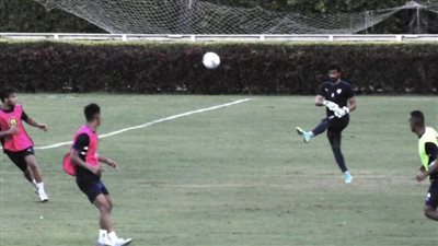 تقسيمة فنية قوية للاعبي الزمالك في المران المسائي