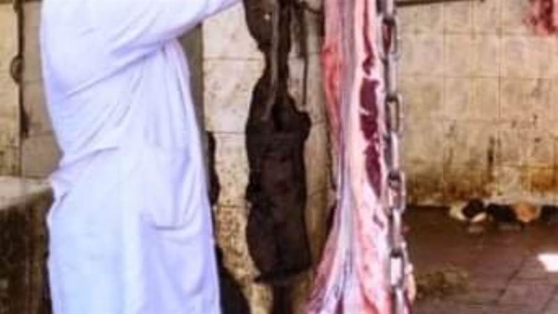 ذبح الأضاحي داخل