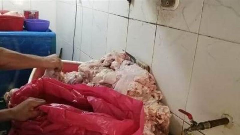 ضبط لحوم مجهولة المصدر