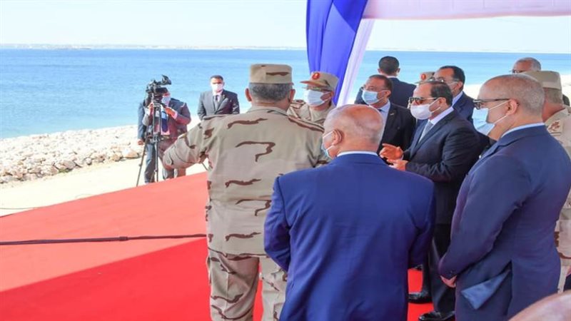 الرئيس يتفقد أعمال