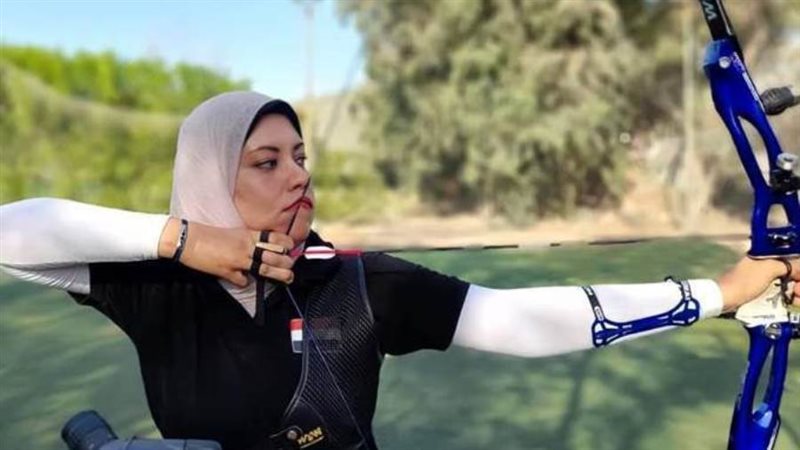 أمل آدم لاعبة المنتخب