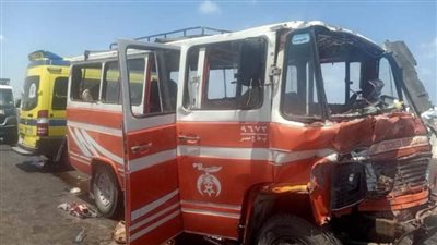 عاجل..إصابة 36 امرأة في حادث تصادم أمام استاد برج العرب