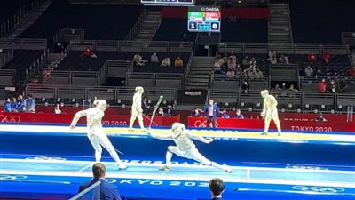 زياد السيسي يودع منافسات فردي سلاح سابر من دور الـ16