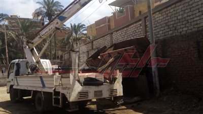 رفع كفاءة الإنارة بمدينة بيلا في كفر الشيخ