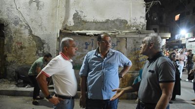 محافظ الإسكندرية يكلف جميع الأجهزة التنفيذية بالتعامل الفوري مع حادث عقار بحري المائل 
