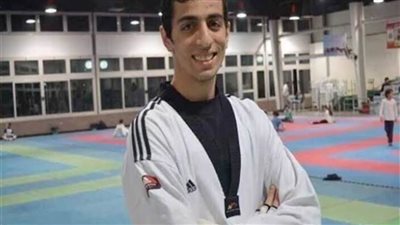 عبد الرحمن وائل يصطدم بلاعب البوسنة في ربع نهائي فردي رجال التايكوندو