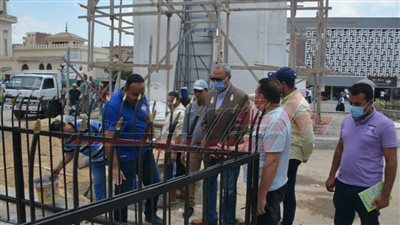 محافظ القليوبية يتابع تنفيذ المشروعات القومية بالمدن