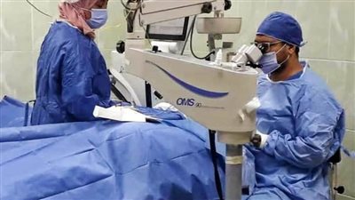 في حب مصر.. إجراء 45 عملية عيون بمستشفى الرمد بدمنهور