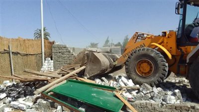 الجيزة تضبط وتزيل ١٣ حالة بناء مخالف بأطفيح ومنشأة القناطر وأبو النمرس ثالث أيام عيد الأضحى