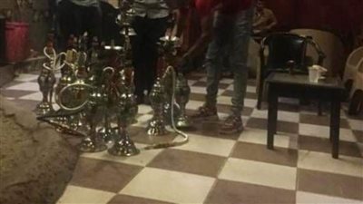 غلق وتشميع مقهى ومصادرة 20 شيشة خلال حملة بالشرقية 