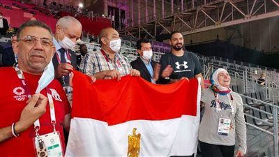 وزير الرياضة يهنئ هداية ملاك وسيف عيسي ببرونزيتي التايكوندو بأولمبياد طوكيو