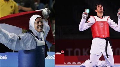 محمود حسين يهنئ سيف عيسى وهداية ملاك بالتتويج ببرونزية طوكيو 2020