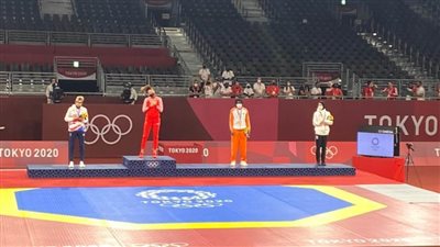 شاهد.. مراسم تسليم هداية ملاك الميدالية البرونزية