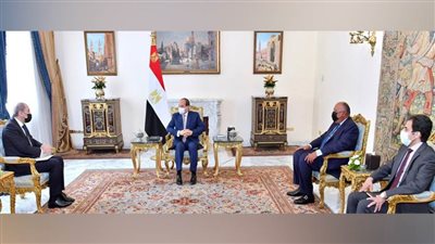 الرئيس السيسي يستقبل نائب رئيس الوزراء وزير الخارجية الأردني