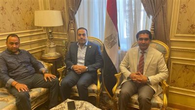 تفاصيل لقاء رئيس شباب النواب بوفد 