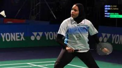 ضحي هاني تخسر للمرة الثانية بمنافسات فردي سيدات الريشة الطائرة 