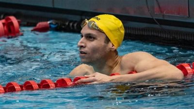 البعثة المصرية تترقب مشاركة السباح مروان القماش في تصفيات 800 متر