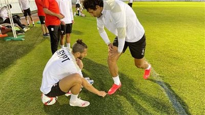 منتخب مصر الأولمبي يختتم تدريباته استعدادا لمواجهة أستراليا