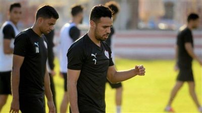 مران الزمالك.. حازم إمام يواصل برنامجه التأهيلي