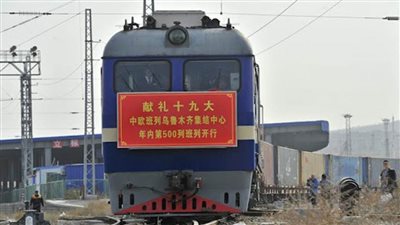 ممر آلاتاو يسجل مرور 20 ألف قطار شحن بين الصين وأوروبا