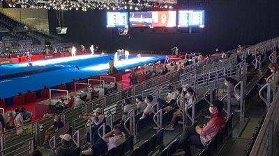 منتخب سلاح السيف يواجه منتخب إيران لتحديد المركزين الخامس والسادس