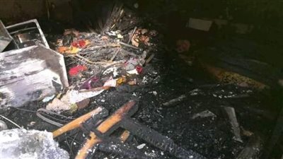 الحماية المدنية تسيطر علي حريق نشب بشقة عروسين قبل يومين من زفافهما بالشرقية 