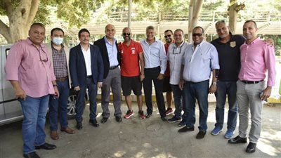 شاهد..استقبال خاص من مسؤولي وأعضاء الصيد لهداية وعيسى في مقر النادي