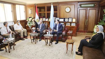  محافظ كفر الشيخ ورئيس الجامعة يبحثان سبل التعاون لصالح المواطنين