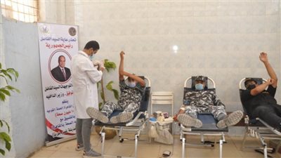  حملات للتبرع بالدم بمديرية أمن القاهرة 