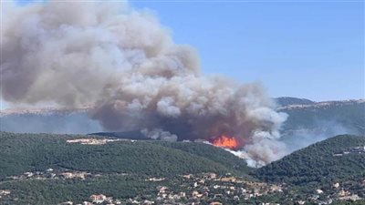 الجيش اللبناني: تجدد اندلاع الحرائق وتمددها لمحيط المنازل بمنطقتين شمالي لبنان