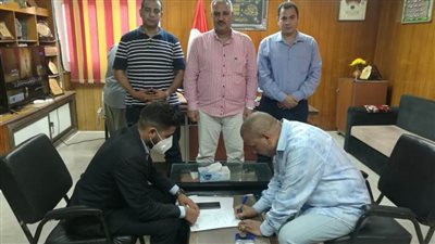 بروتوكول تركيب ماكينات صرف آلي بمراكز شباب القليوبية