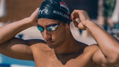 علي خلف الله يودع منافسات السباحة