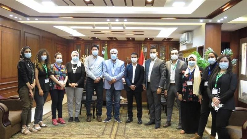 حصول مياة الشرب بالمنيا