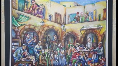 وزيرة الثقافة تهنئ الطالبة شهد القط لفوزها بالجائزة الدولية فى الرسم