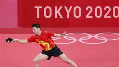 ما لونج يسجل رقمًا قياسيًا في منافسات تنس الطاولة الأولمبية