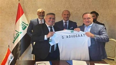 أدفوكات مديرا فنيا لمنتخب العراق