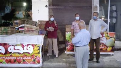 تحرير ٢٤ محضر بيئة وعدم ارتداء كمامة في حملة بالبحيرة