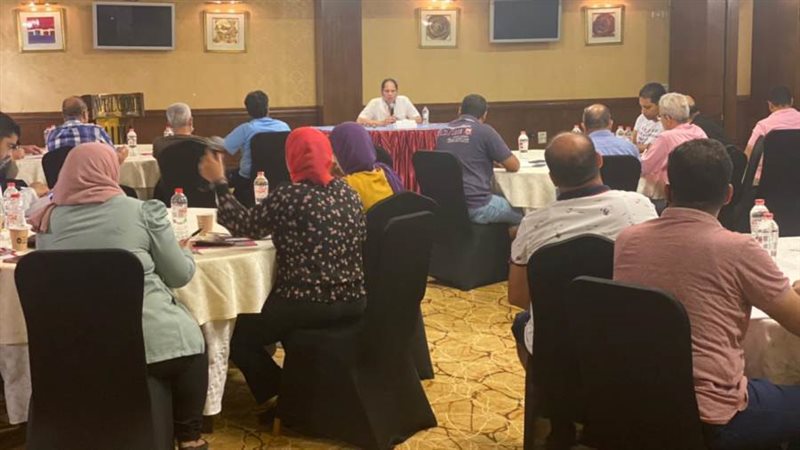 خلال المؤتمر الصحفى