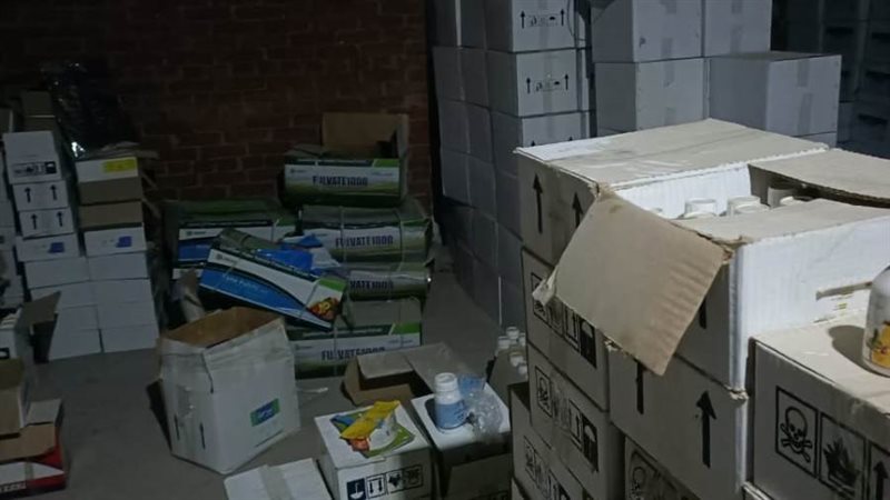 جانب من المضبوطات