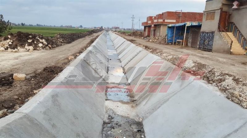 تبطين الترع